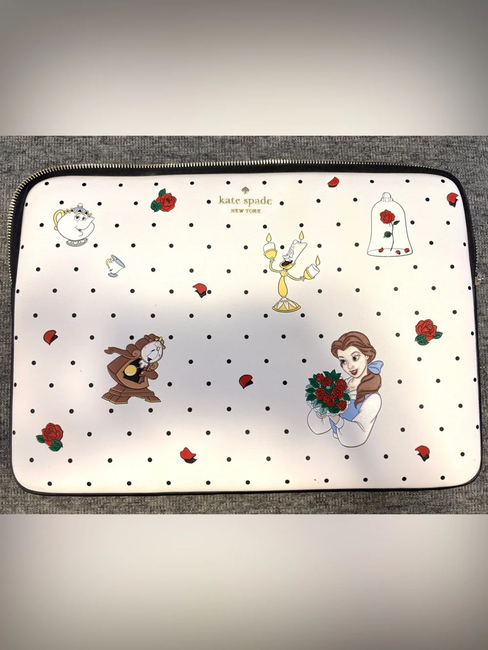 kate spade Beauty & The Beast Laptop Sleeve
